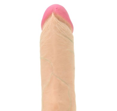 Grube żylaste realistyczne dildo z przyssawką16CM